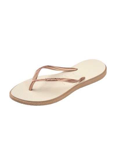 Havaianas Slım Poınt Kadın Parmak Arası Terlik 4149584 6842 Açık Dore Açık Altın