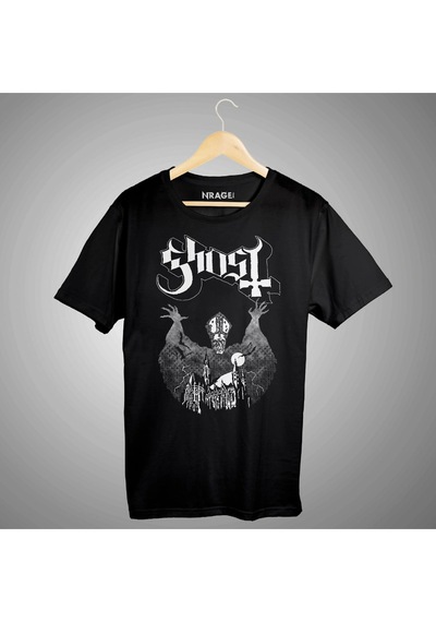 Ghost Unisex Tişört Beyaz