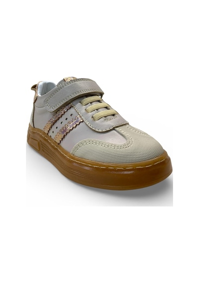 Tuğba Ortopedi 271 Çocuk Okul Öncesi Deri Sneaker Krem