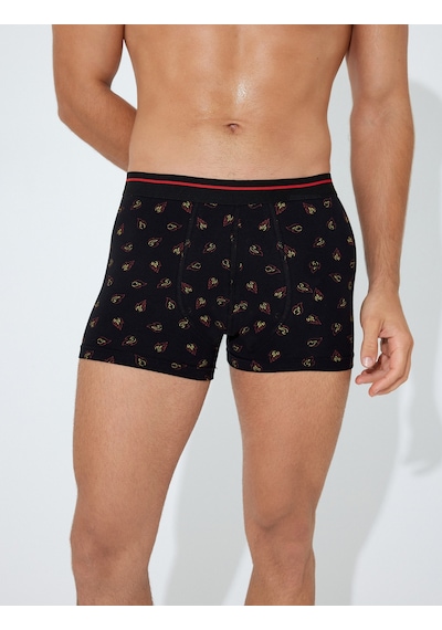 Koton 3'Lü Boxer Seti Minimal Baskılı Beli Lastikli Çok Renkli Bordo Desenli 5Wlm90010Mk Bordo Koton 3'Lü Boxer Seti Minimal Baskılı Beli Lastikli Çok Renkli Bordo Desenli 5Wlm90010Mk Bordo