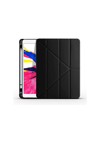 Apple Uyumlu iPad, 8.nesil 10.2 İnç 2020 Üçgen Katlanabilir Kaleml
