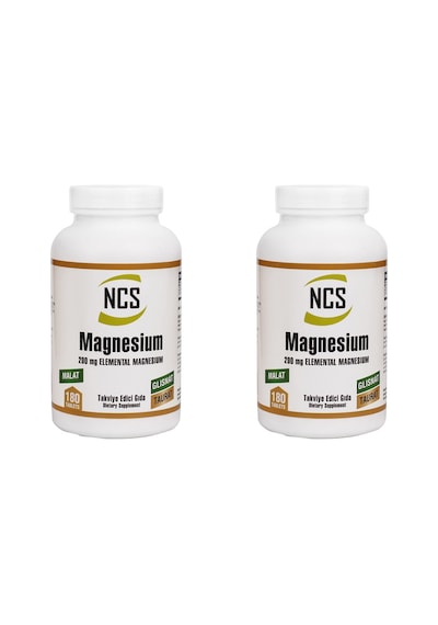 Magnezyum Ncs Malat Glisinat Taurat 180 Tablet 2 Kutu