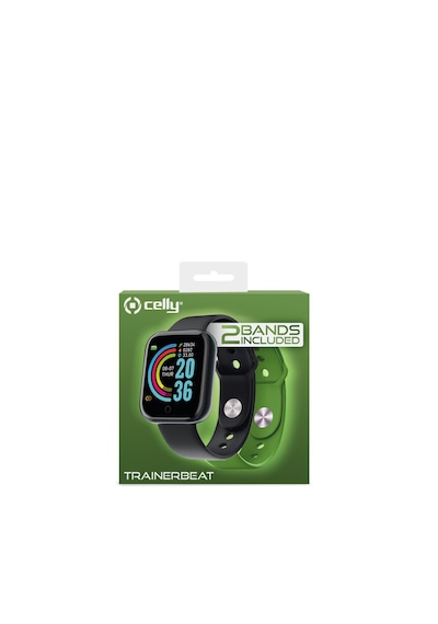Celly Trainerbeat Akıllı Saat +1 Kordon (Distribütör Garantili)