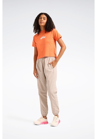Reebok Kerala Tee Coral Kadın Kısa Kol T-shirt 000000000102055621 Pembe