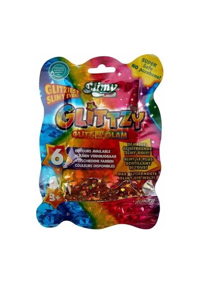 34025 Slimy Glitzy 10 Renk 90 Gr Çok  Renkli