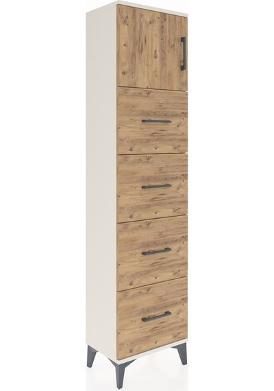 Arges Dolap Tek Raflı 4 Çekmeceli Tek Kapaklı 44x30x182 Aytaşı-çam Atlas Çam Arges Dolap Tek Raflı 4 Çekmeceli Tek Kapaklı 44x30x182 Aytaşı-çam Atlas Çam