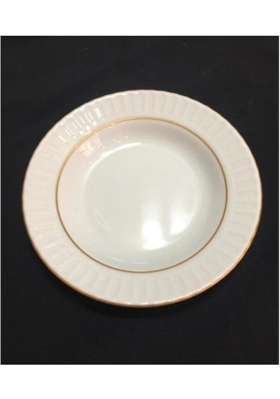 Güral Porselen Sf19ck Mat Sedef Çukur Tabak 19 Cm 6 Lı