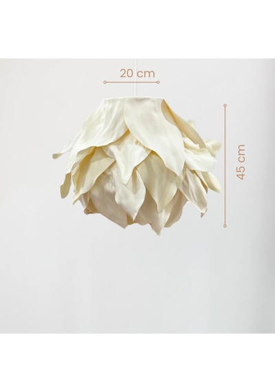 Lotus Krem Eva Sarkıt Aydınlatma Avize KREM RENK