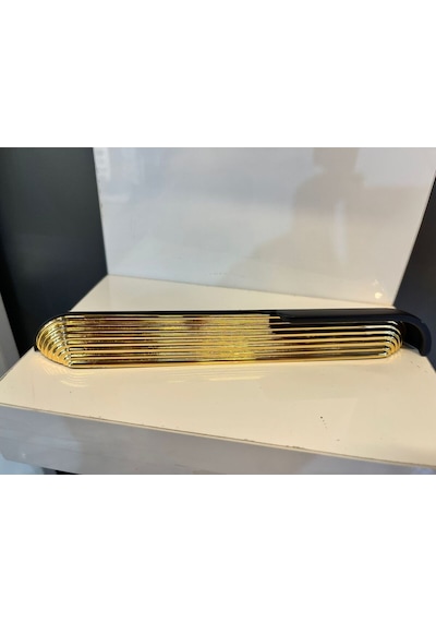 Juliet Metal Kulp 96mm Altın Siyah Dolap Kapak Modern Çekmece Mobilya Tv Ünite Komidin Vestiyer Altın