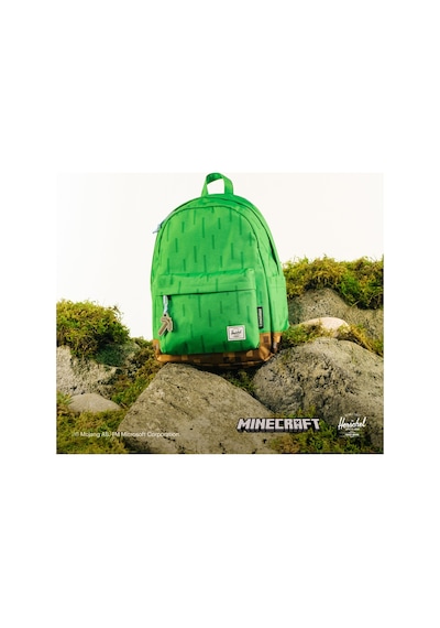 Herschel Supply Co. X Minecraft Classic Xl Su İtici Kumaş Sırt Çantası, 16" Laptop Uyumlu, 30 L-23946 Yeşil - Taba Herschel Supply Co. X Minecraft Classic Xl Su İtici Kumaş Sırt Çantası, 16" Laptop Uyumlu, 30 L-23946 Yeşil - Taba