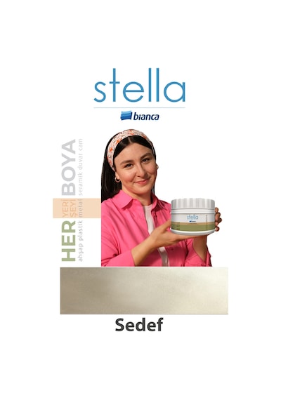 Stella Su Bazlı Saf Akrilik Boya Metal Ve Ahşap Özel Renkler Diğer