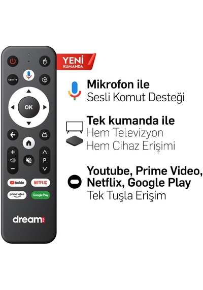 Dreamstar İ3 Kumanda