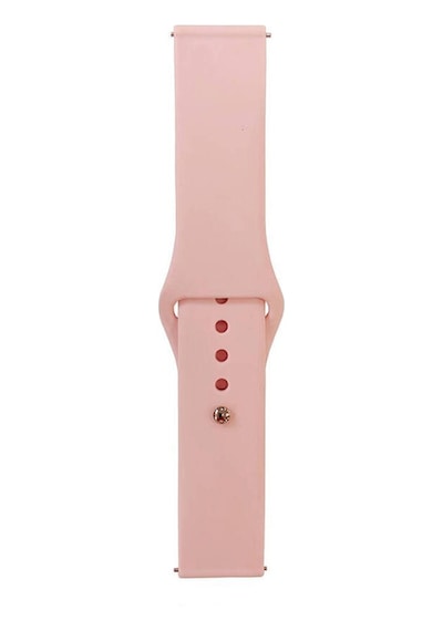 Huawei Gt2 42mm Band Serisi 20mm Klasik Kordon Silikon Strap Kayış-siyah