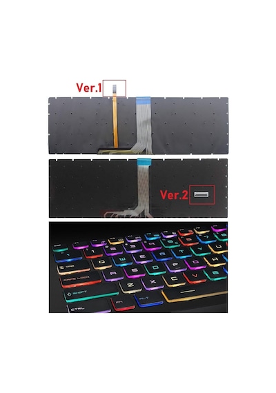 Msı Gs63 Klavye V1 Işıklı Rgb