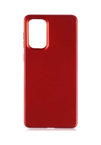 Zore Galaxy A73 Kılıf Ogaa Premier Silikon Kapak - Kırmızı