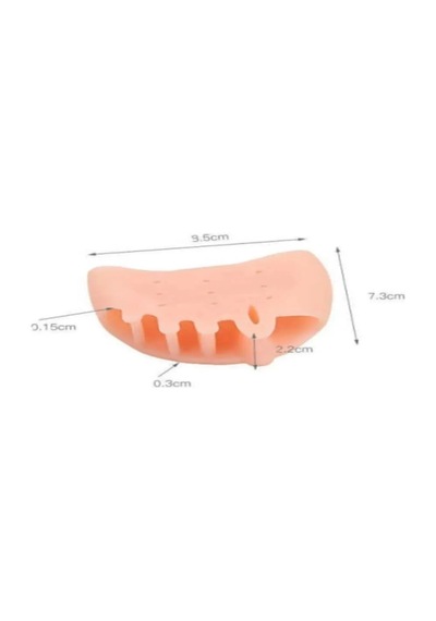Benlife Makaralı 5 Parmak Bunyon Kemik Koruyucu Silikon Yastık