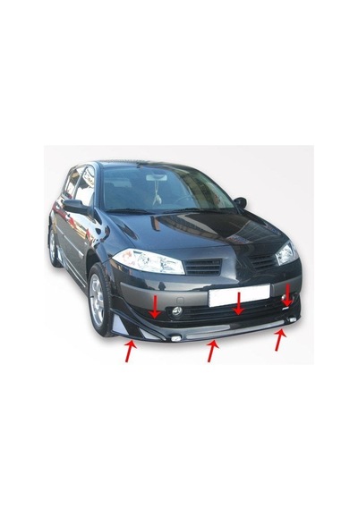 Renault Megane 2 Ön Tampon Altı Telli Fiber 2003 2008