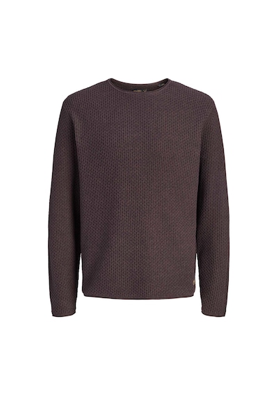Jack & Jones Jprblumason Knıt Crew Neck Sn Kahverengi