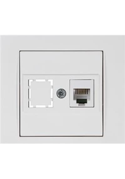 Mutlusan Rita Telefon Prizi 1xrj12 Beyaz Bilisterli 2220 125 0101b