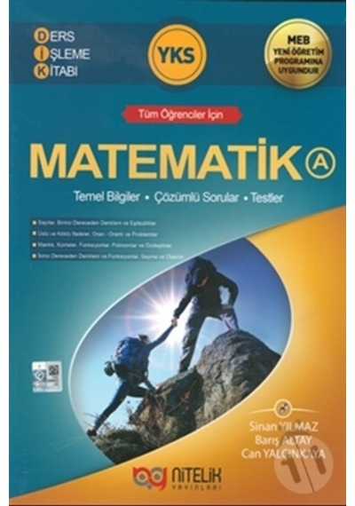 Nitelik Yayınları Yks Tyt Matematik Ders Işleme Kitabı