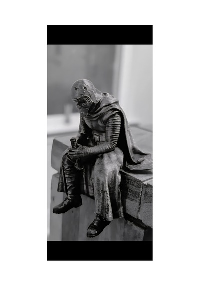 Oturan Kylo Ren Figür 10 Cm Star Wars