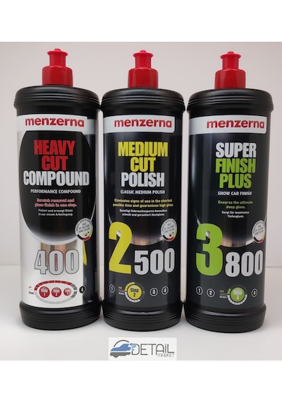 Menzerna 400 2500 3800 Pasta Hare  Seti 1 Lt