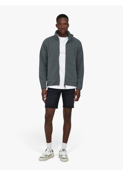 Only & Sons Onsjason Prtc Fleece Jacket Otw Noos Erkek Gri Ceket - 5054882