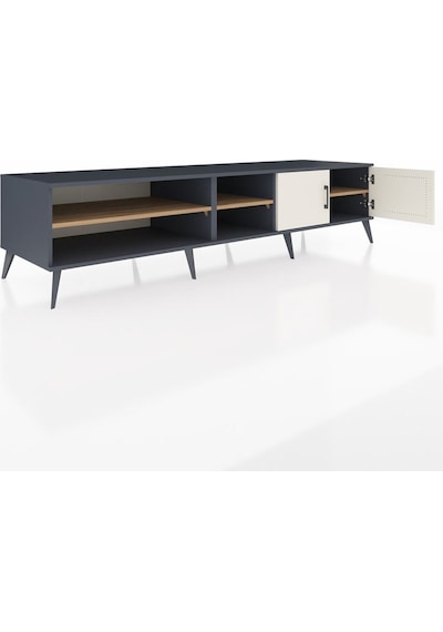 Kronos Tv Ünitesi 3 Raflı 2 Kapaklı 220x59x51 Antrasit-aytaşı/çam Aytası/atlas Çam - Antrasıt Kronos Tv Ünitesi 3 Raflı 2 Kapaklı 220x59x51 Antrasit-aytaşı/çam Aytası/atlas Çam - Antrasıt
