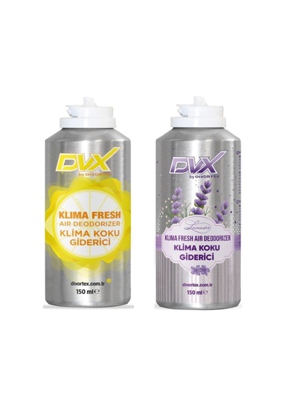 Divortex Lavanta ve Limon Kokulu Klima Bombası 150 ML x 2 Ad.