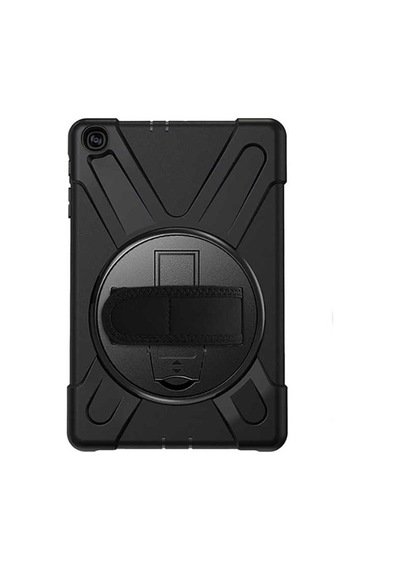 iPad Uyumlu  9.7 2017 5.nesil Kılıf Tkdw Defender Tablet Silikon - Siyah Arka Kapak