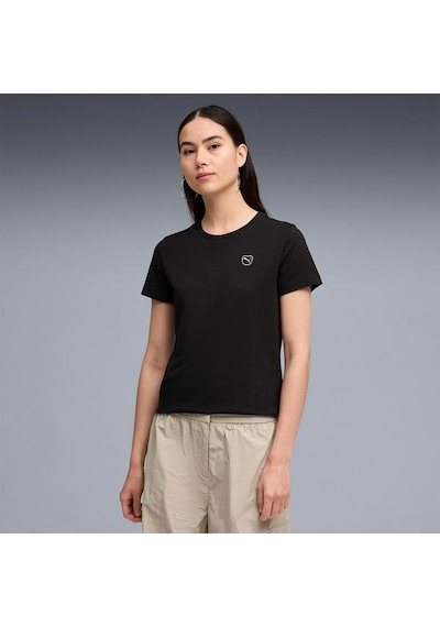 Puma Essential Elevated Kadın Siyah Tişört