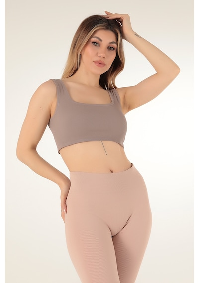 Doremi Seamless Fitilli Spor Sütyeni 001