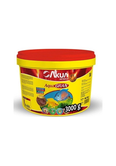Aquagran Cichlid Balığı Yemi 100 Gram Paket