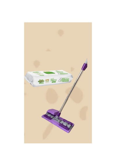 Yer Temizleme Havlusu Uyumlu Mandallı Mop Bby01