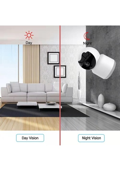 Ev Güvenlik Kamerası, Tuya 3mp Kapalı Pan-tilt Akıllı Kamera Bebek Ve Evcil Hayvan İçin Hareket İzleme, 2 Yönlü