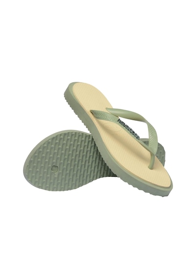Havaianas Krem - Yeşil Kadın Plaj Terliği Top Poınt Fusıon-14559
