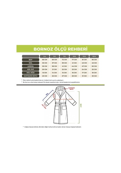 Animals Funny Serisi Çocuk Bornoz Gri, Oeko Tex Standard 100 Sertifikalı %100 Ege Pamuğu, Dokuma 340 Gsm