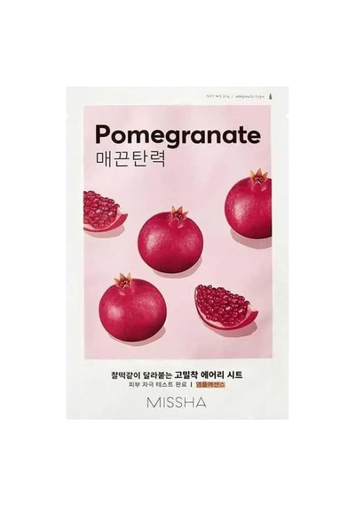 Nar Özlü Yaşlanma Karşıtı Bakım Sunan Yaprak Maske 1ad Airy Fit Sheet Mask Pomegranate