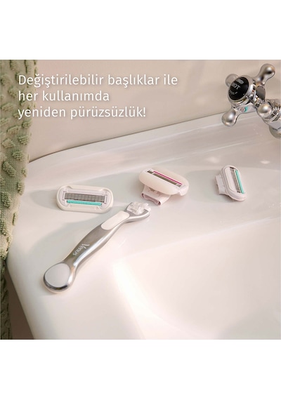 Gillette Venüs Comfort Glide Sugarberry Tıraş Makinesi + Başlık