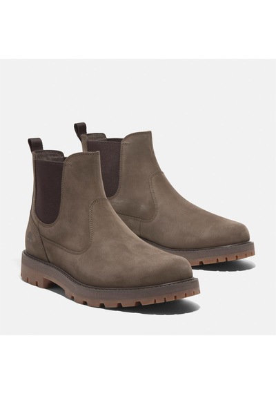 Timberland Brıtton Road Mıd Chelsea Boot Erkek Bot Tb0a6a4wem51 Tb0a6a4wem51 Kah Kahverengi