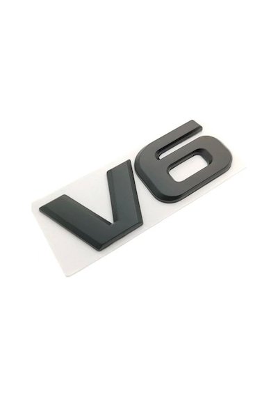V6 Arma Logo Krom Siyah Renk 1. Kalite Car Logo Arma Sticker