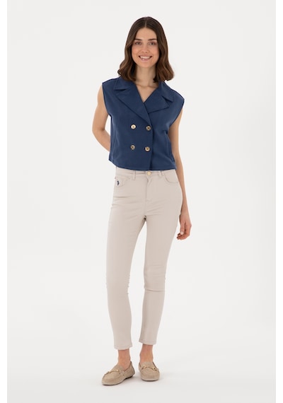 U.S. Polo Assn. Kadın Lacivert Örme Yelek 50300764-VR033