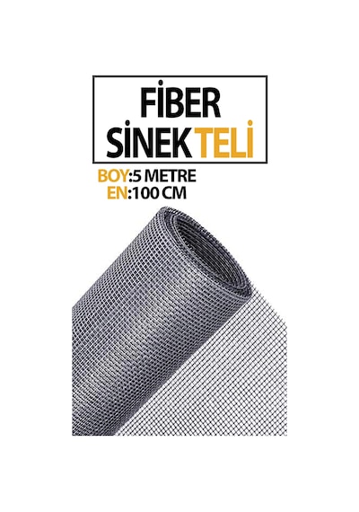 Fiber Sinek Teli En 100 Cm Boy 5 Metre