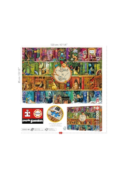 Educa 3000 Parça Dikiş Zamanı Puzzle - 19946 - A Stitch In Time