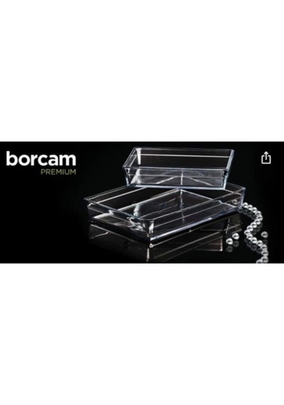 Paşabahçe 59334 Dikdörtgen Borcam Premium
