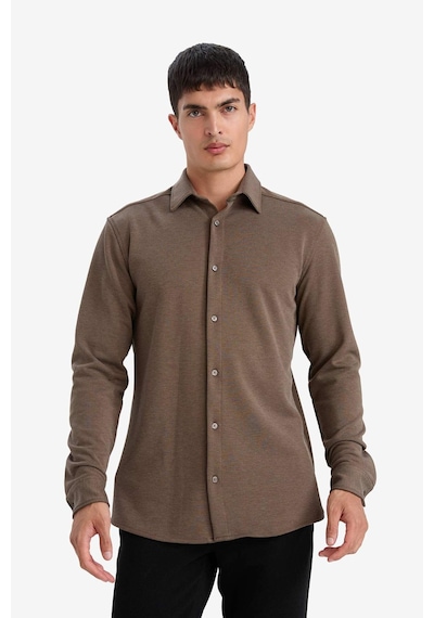 Defacto Modern Fit Polo Yaka Pike Uzun Kollu Gömlek F0330ax25aubn595 Kahve-bn595 Defacto Modern Fit Polo Yaka Pike Uzun Kollu Gömlek F0330ax25aubn595 Kahve-bn595