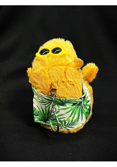 Dükkan Design Capybara Tatilde Peluş Anahtarlık Çok Renkli