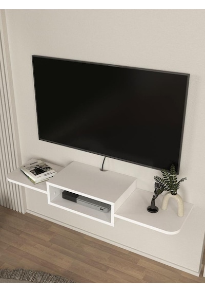 Toby Tv Sehpası Beyaz 115 Cm Diğer