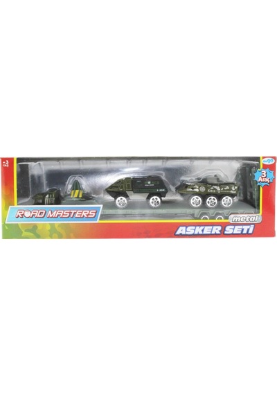 Tır ve Panzerli Metal Askeri Araç Seti