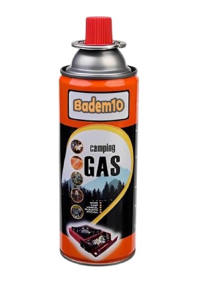 Kamp Gazı Bu Tan Propan Gaz Tu Pü Portatif Ocak Kartuşu Tek Kullanımlık Pürmüz 400 Ml 5 Adet Çok Renkli